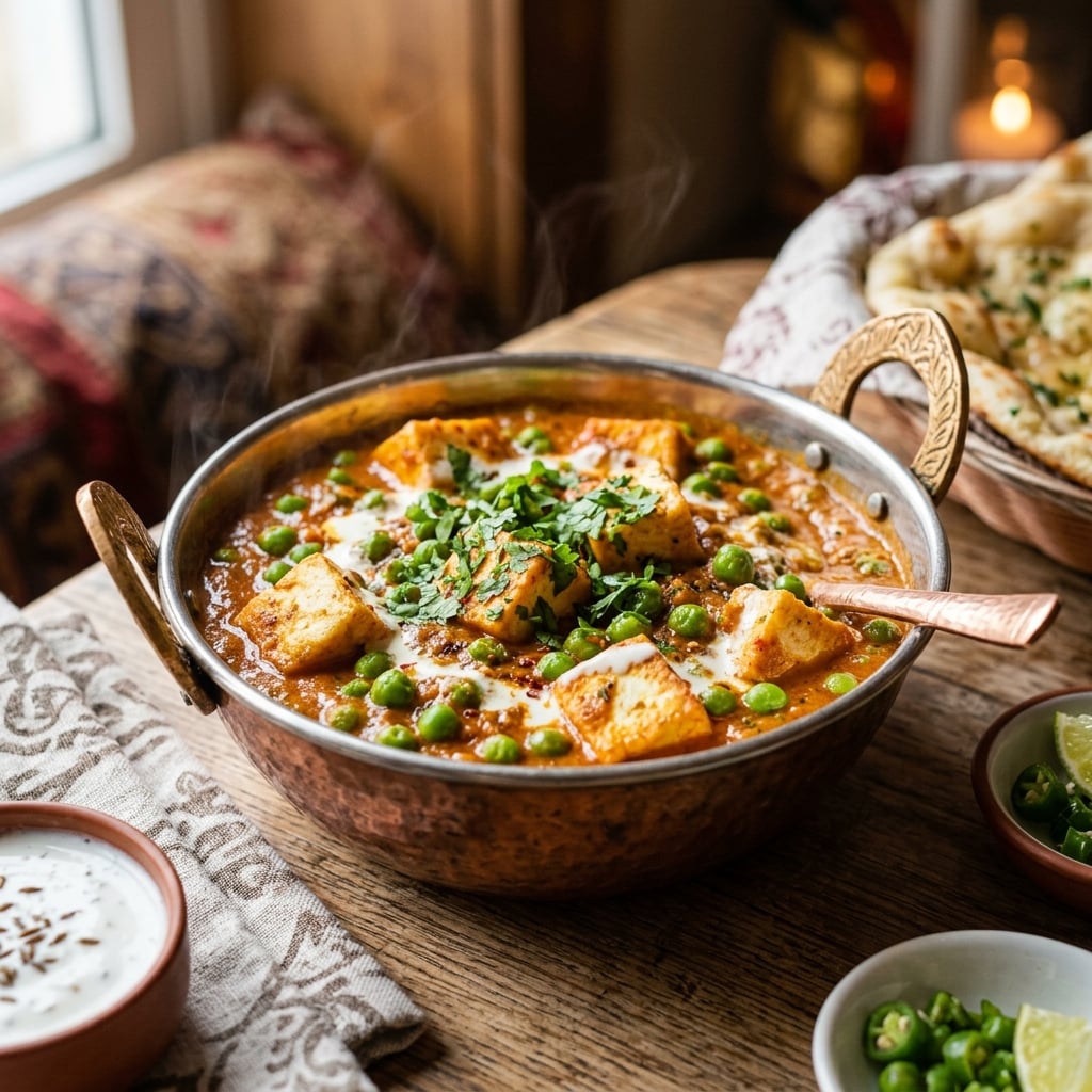 Matar Paneer
