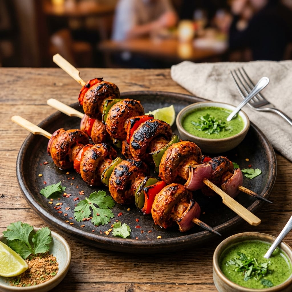 Mushroom Tikka